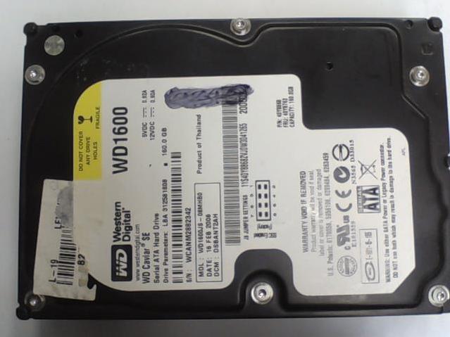 WD1600JS-08MHB0 - 16-Feb-2006 - WD-WCANM2882342 - photo-1