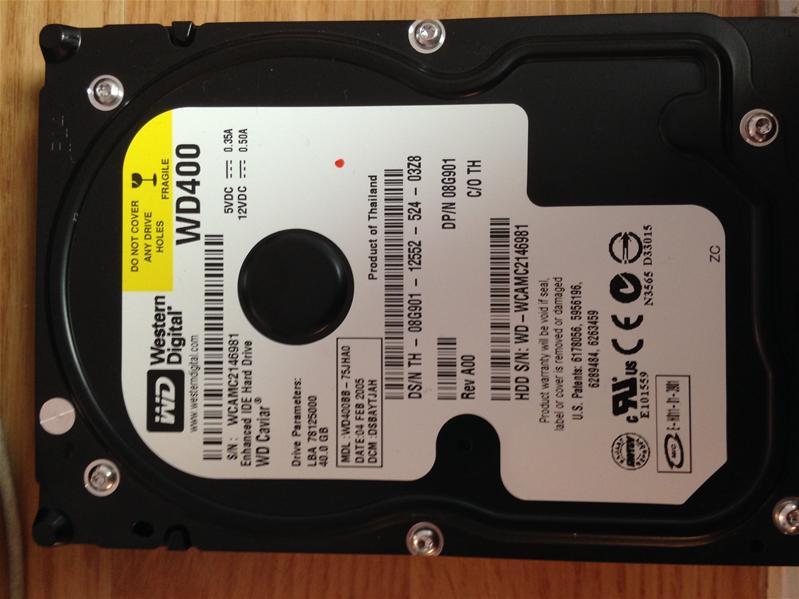 WD400BB-75JHA0 - 04-Feb-2005 - WD-WCAMC2146981 - photo-1