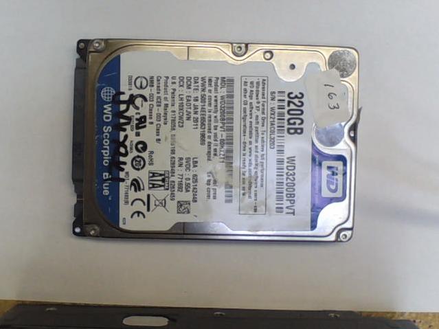 WD3200BPVT-00HXZT1 - 18-Jan-2011 - WD-WX21AC0L3203 - photo-1