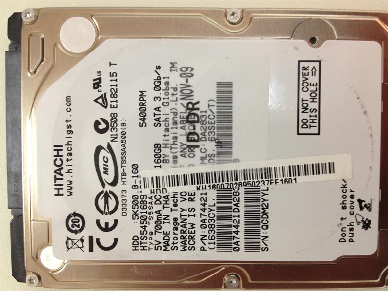 HTS545016B9A300 - 01-Nov-2009 - 091118PBPB06QCDM2YYL - photo-1