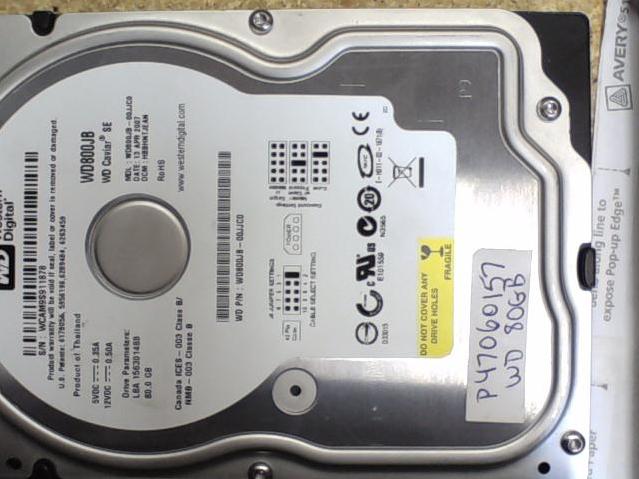 WD800JB-00JJC0 -  - WD-WCAM9S911878 - photo-1