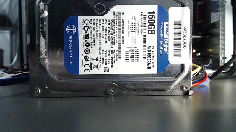 WD1600AAJB-00J3A0 - 22-Mar-2011 - WD-WCAV3E107994 - photo-1
