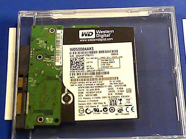 WD5000AAKS-75V0A0 - 19-Jan-2010 - WCAWF1750711 - photo-1